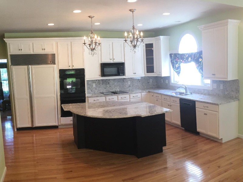 After — Fresh White Refinish