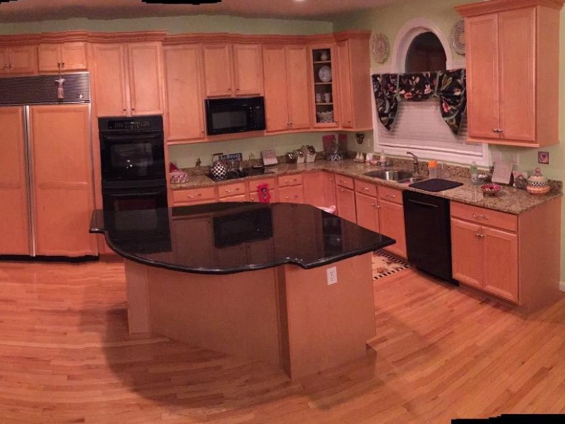 professional spray painting kitchen cabinets near me