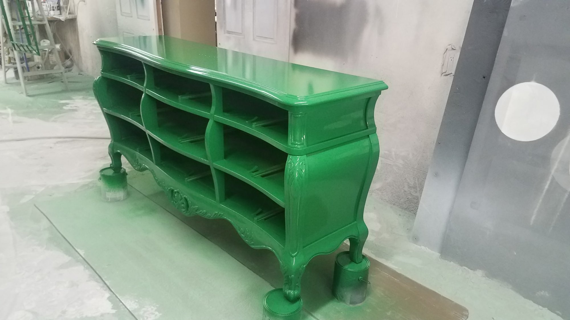After — Fresh White Refinish — Mark's Spray Painting