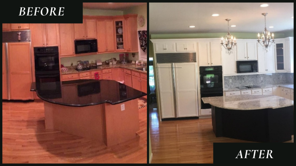 cabinet refinishing