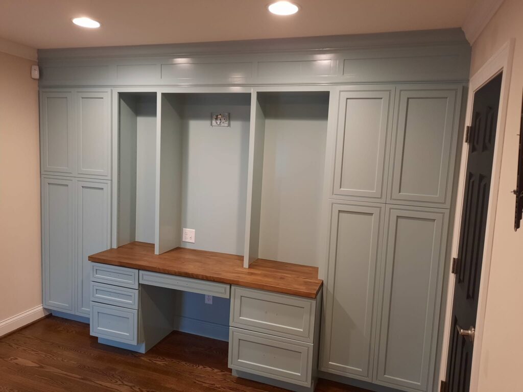 Kitchen With Cabinet Painting