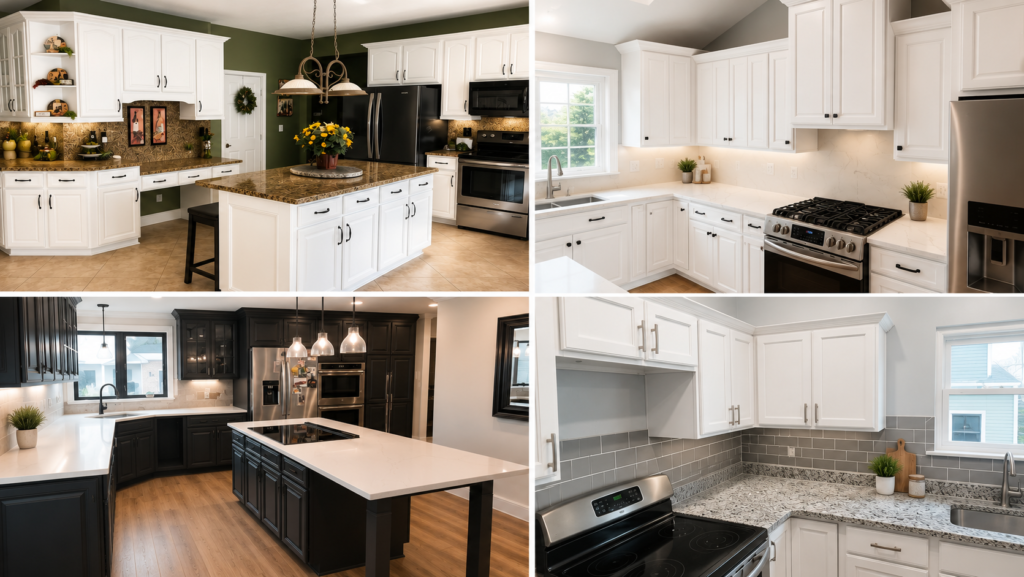 Transform Your Kitchen With Professional Cabinet Finishing in St. Peters, MO